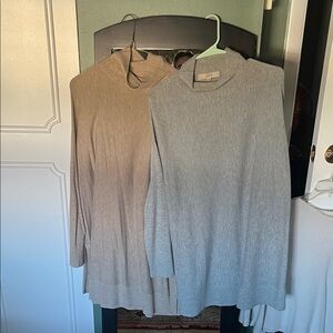LOFT Turtleneck Tunic Sweaters